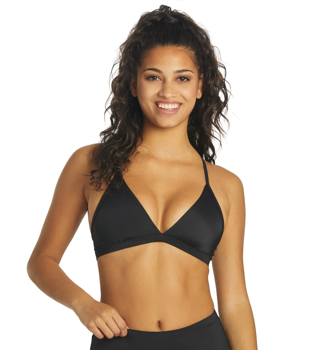 JOLYN Women's Teresa Solid Bikini Top - Image 35