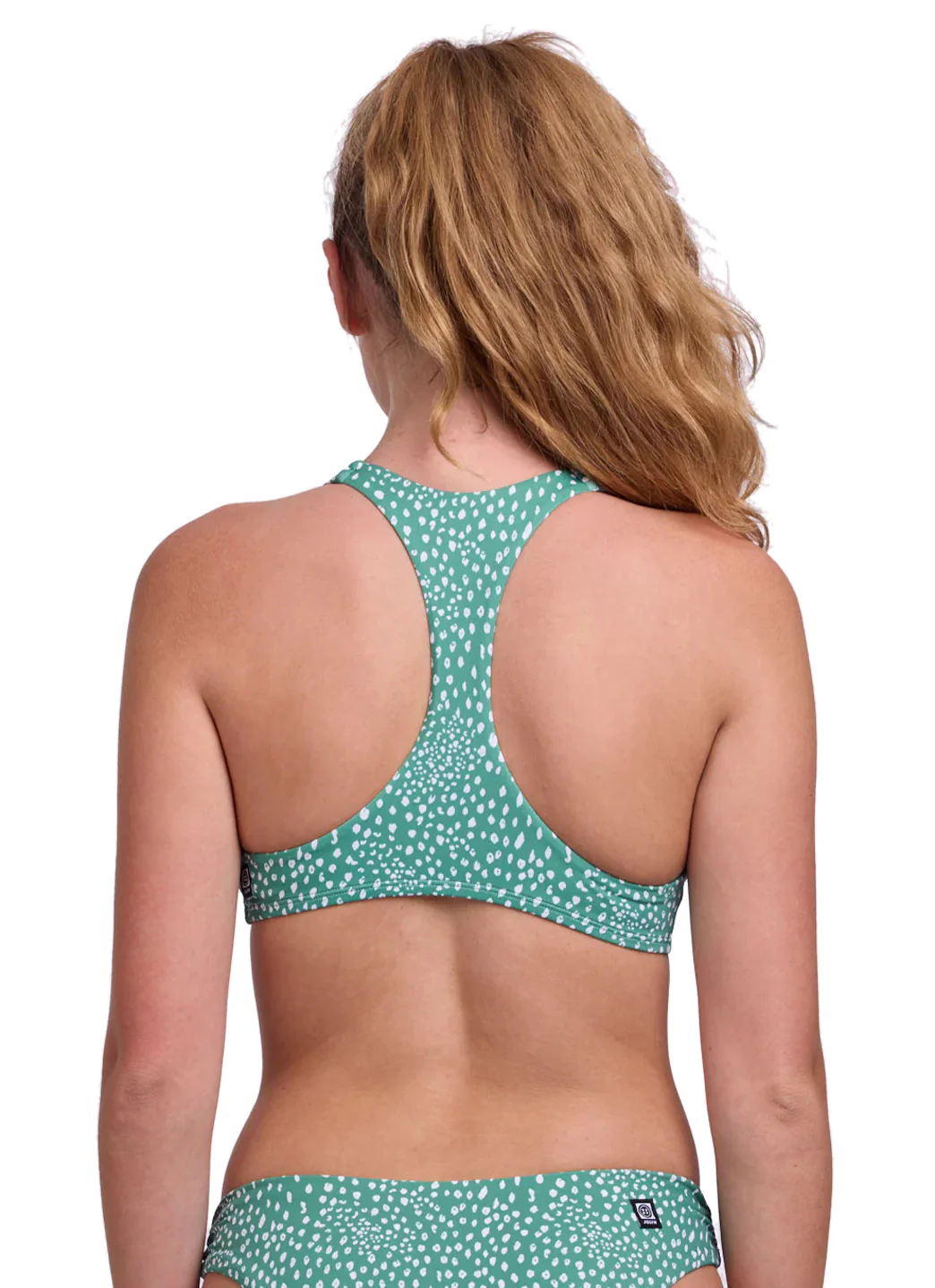 JOLYN Women's Tidal Wave Beverly Racerback Bikini Top - Image 5