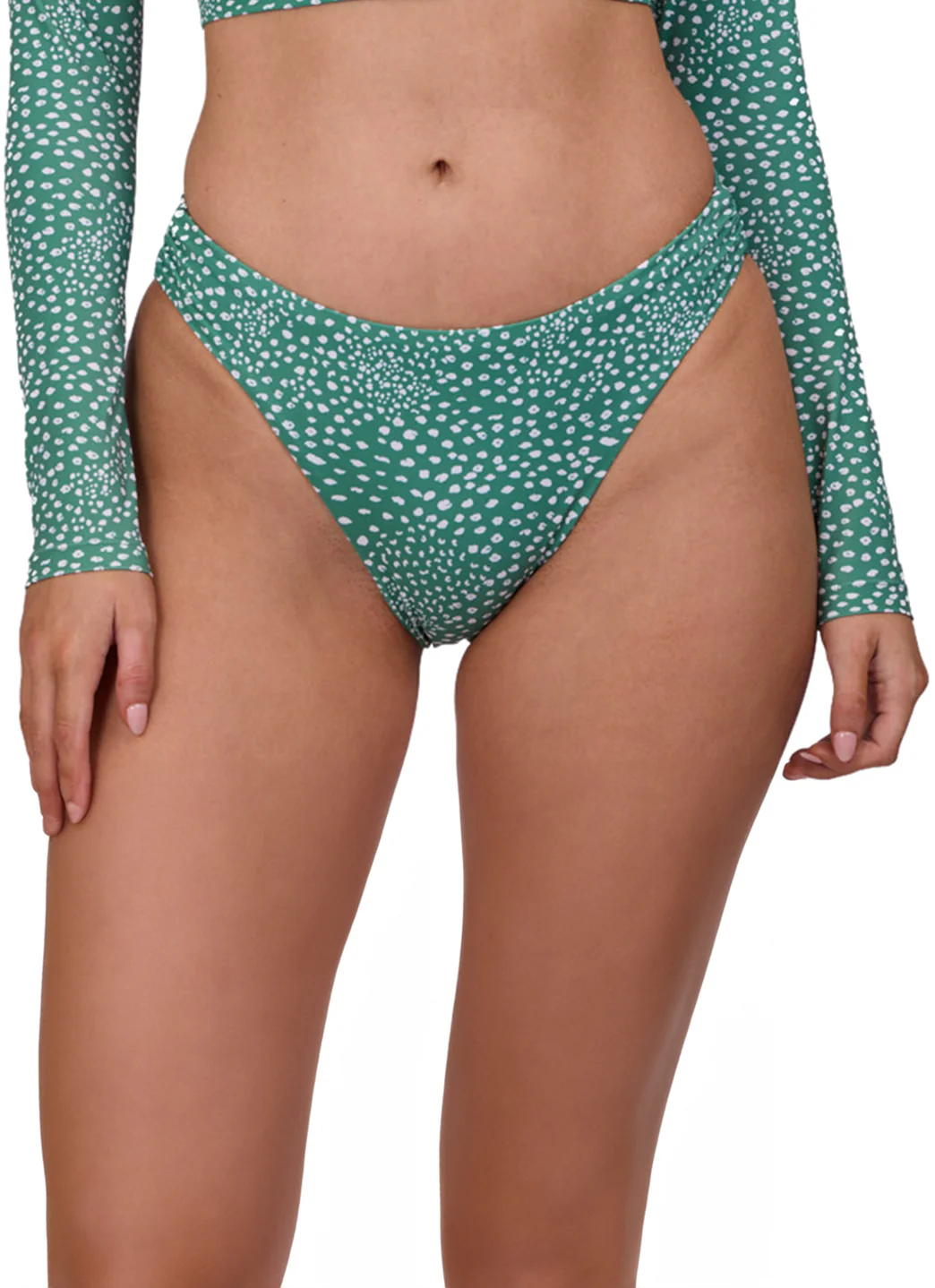 JOLYN Women's Tidal Wave Olivia French Cut Bikini Bottom - Image 2