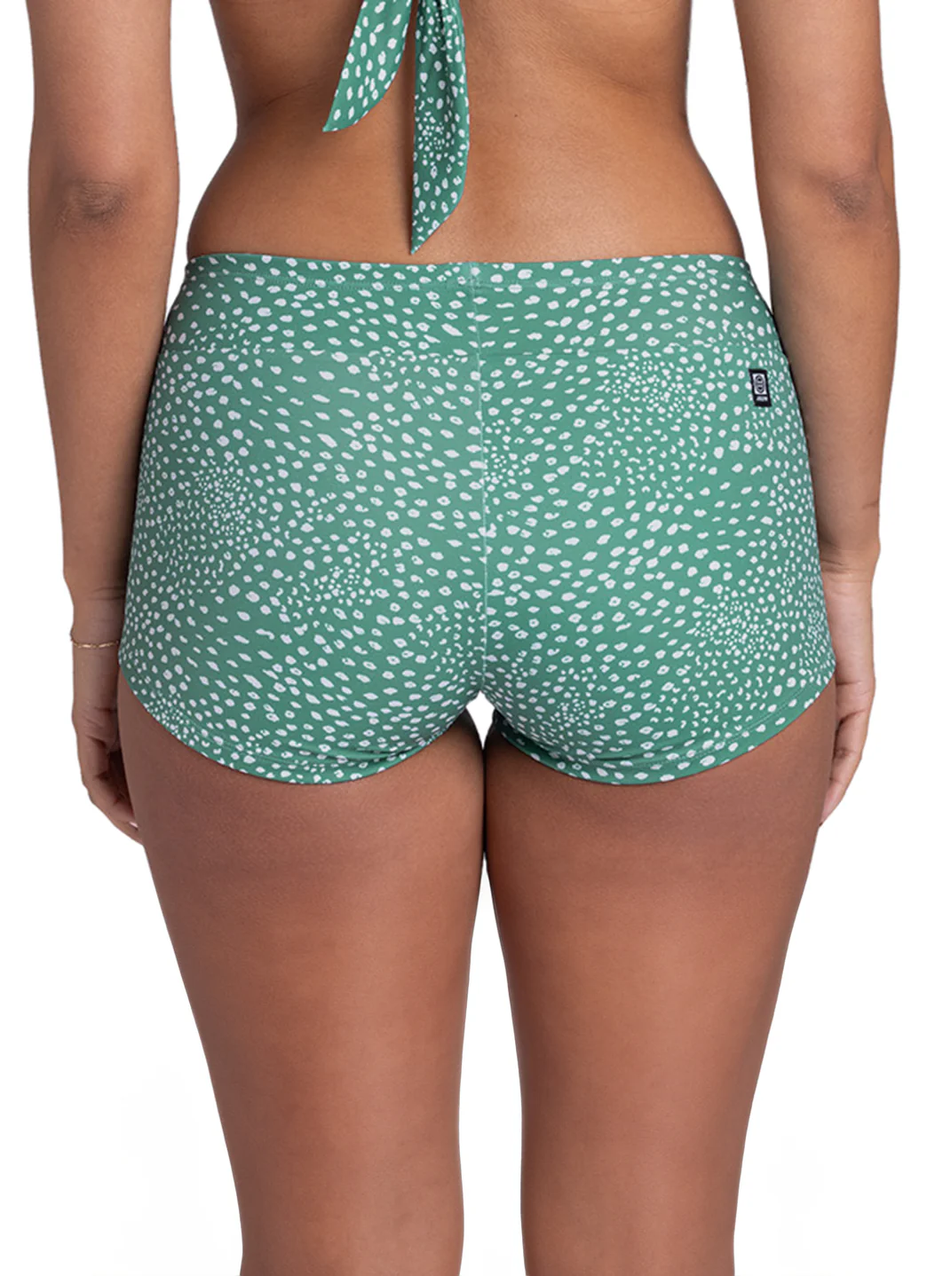 JOLYN Women's Tidal Wave Piha Boyshort Swim Short - Image 4