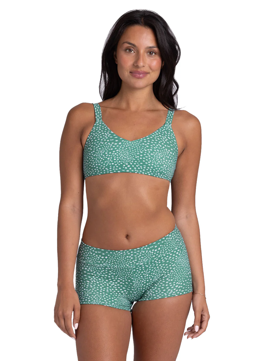 JOLYN Women's Tidal Wave Piha Boyshort Swim Short - Image 5