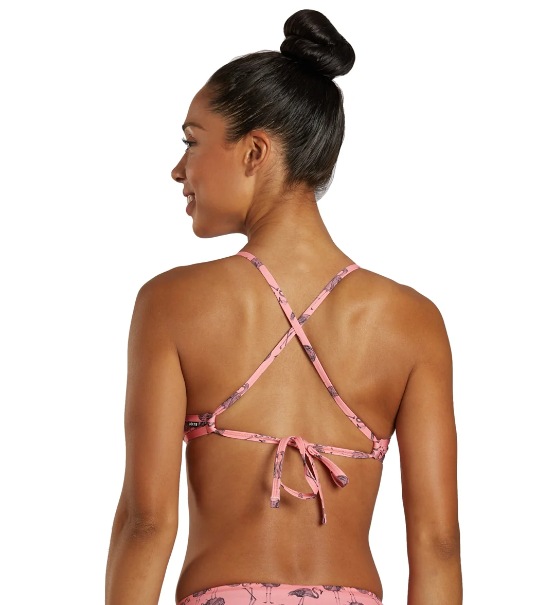 JOLYN Women's Tomcat Papaya Flammy Bikini Top - Image 3