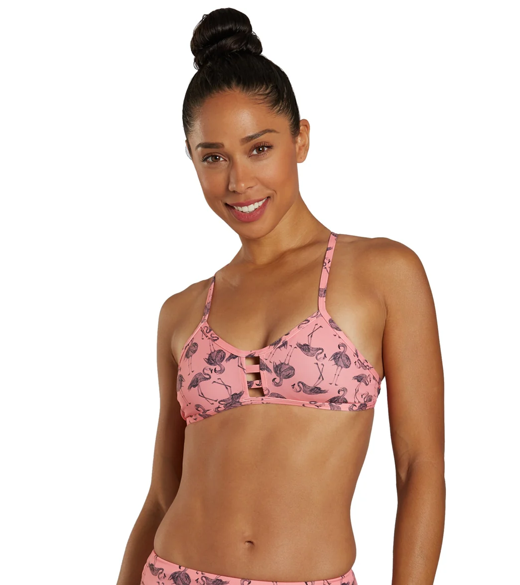 JOLYN Women's Tomcat Papaya Flammy Bikini Top - Image 7