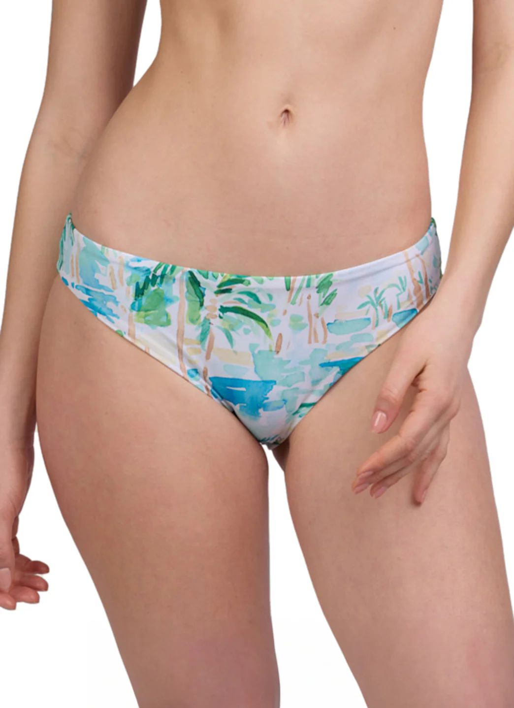 JOLYN Women's Valle Cocopalm Moderate Bikini Bottom - Image 2