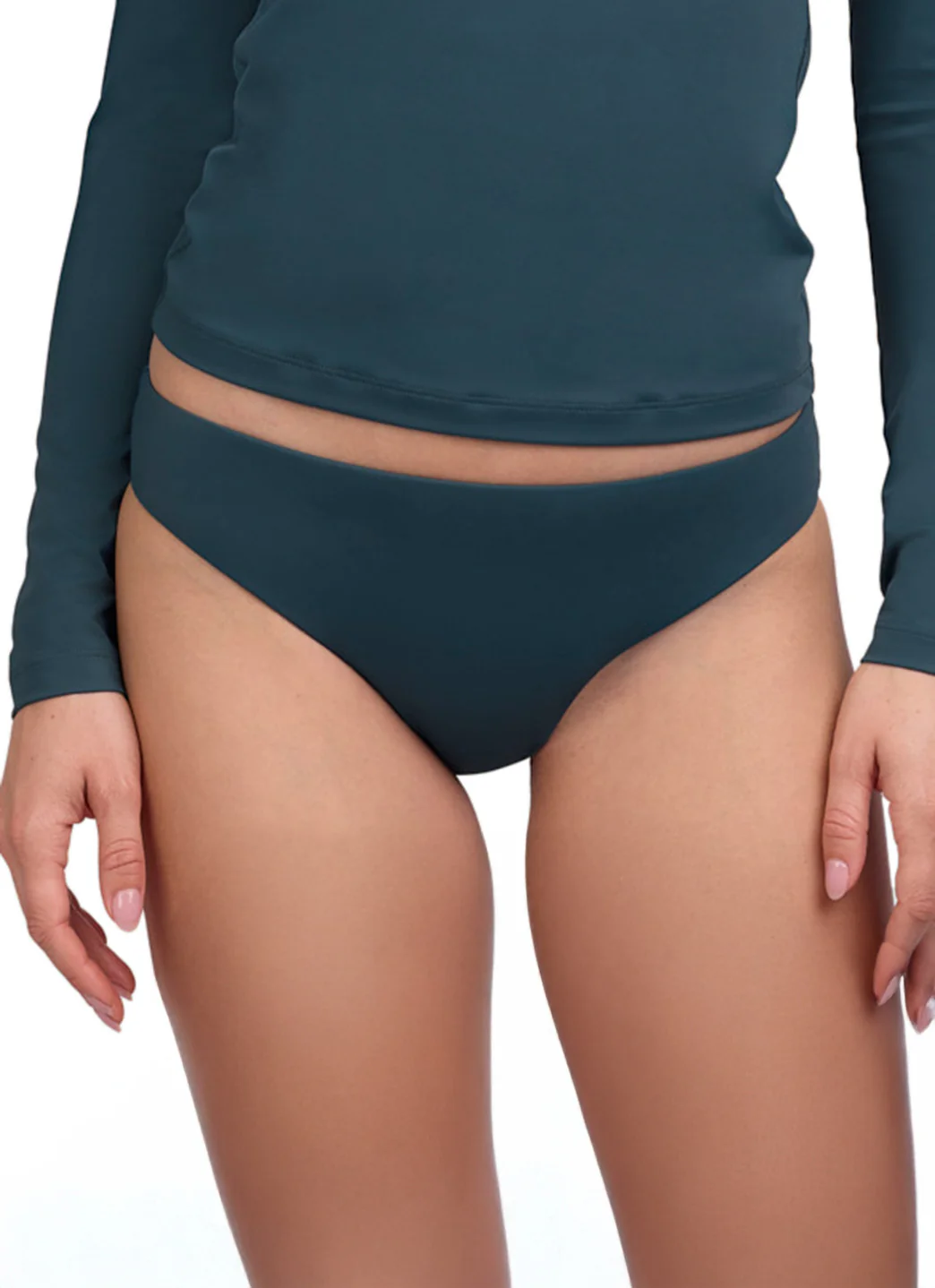 JOLYN Women's Valle Solid Moderate Bikini Bottom - Image 21