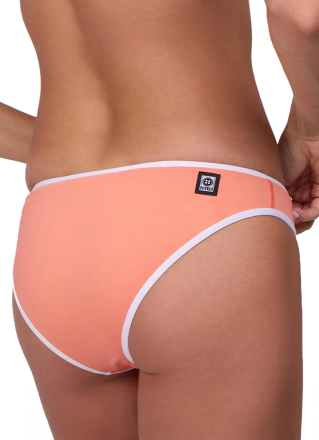 JOLYN Women's Whitney Contrast Bikini Bottom - Image 11
