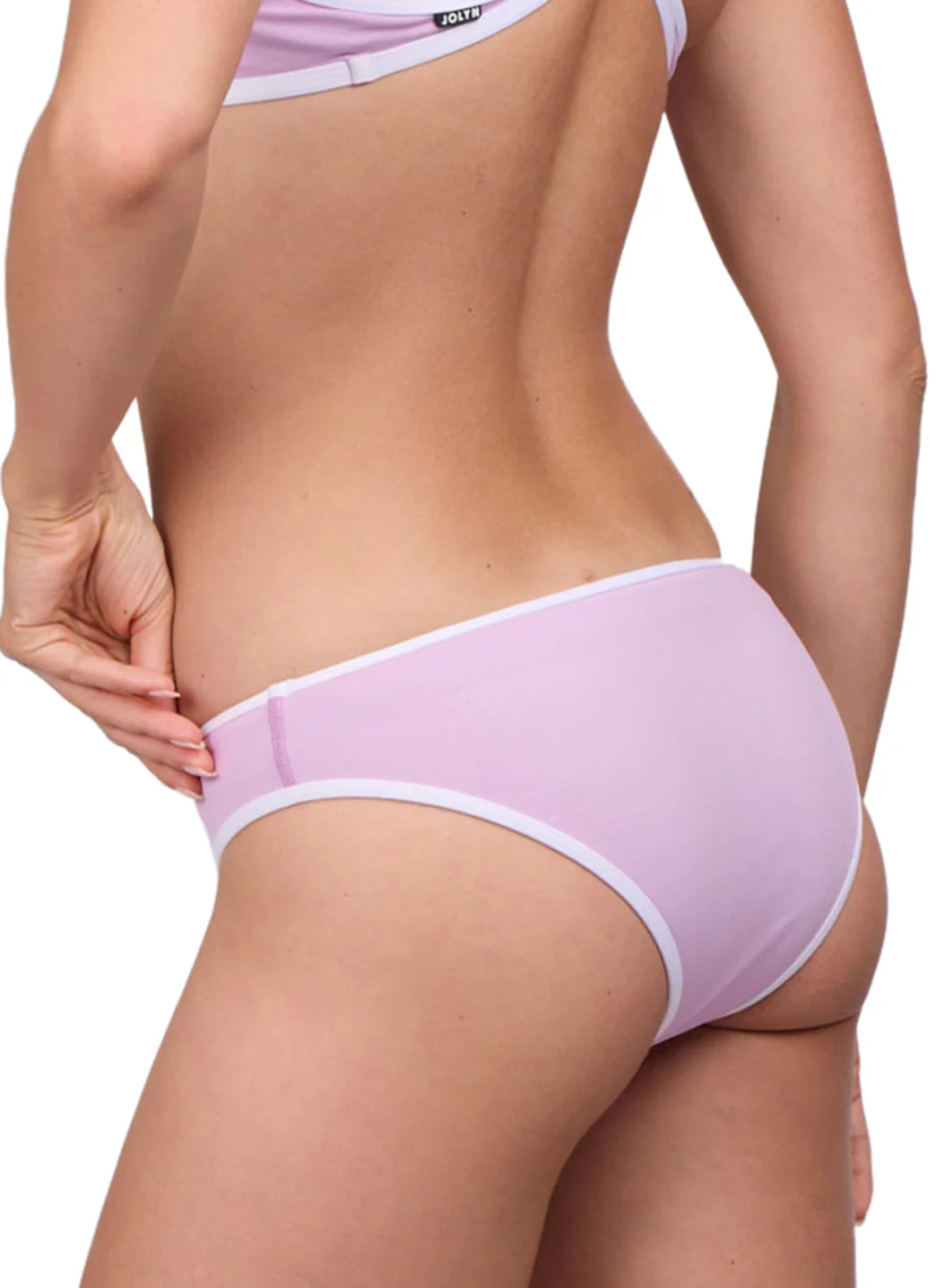 JOLYN Women's Whitney Contrast Bikini Bottom - Image 21