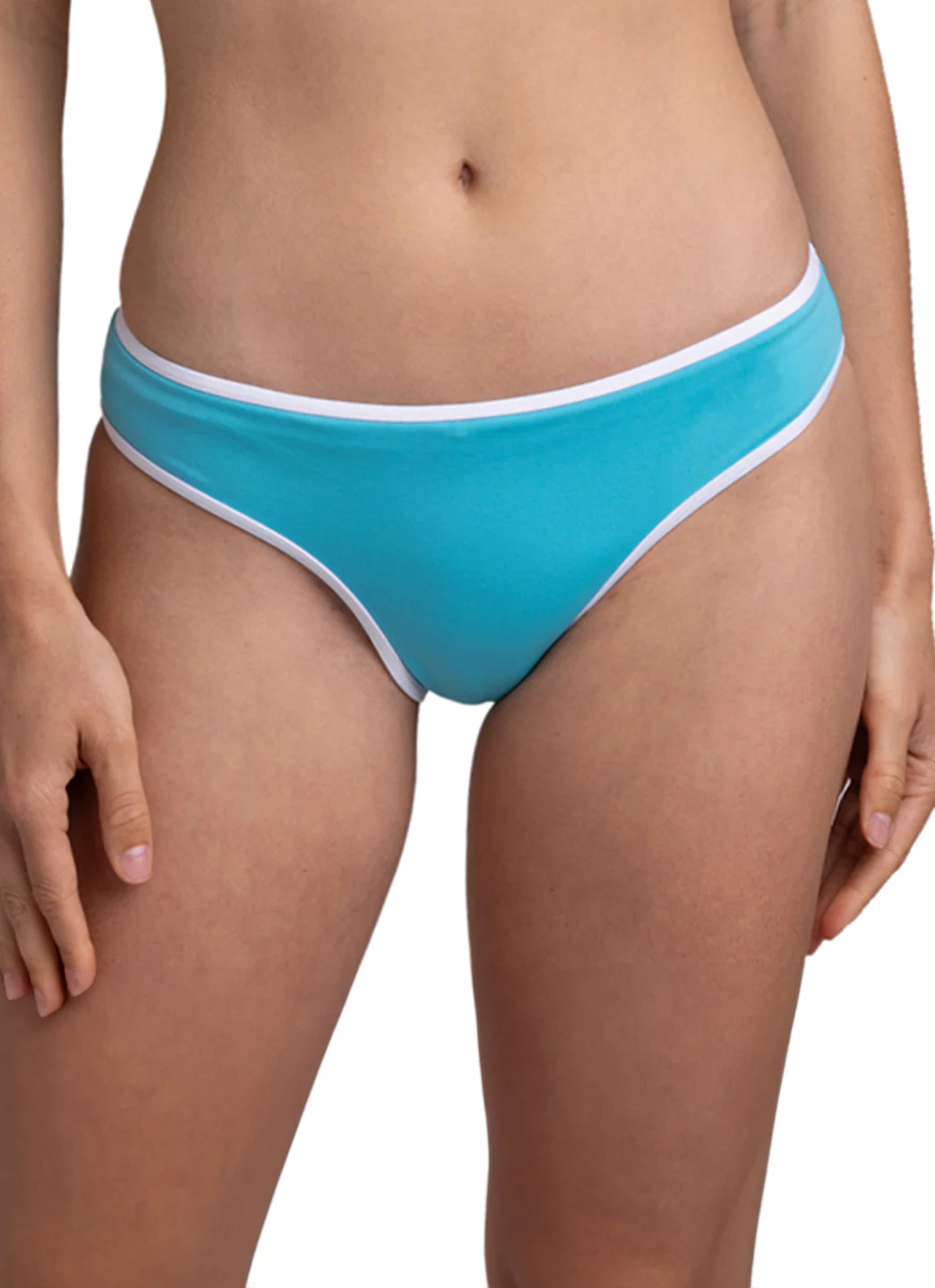 JOLYN Women's Whitney Contrast Bikini Bottom - Image 24