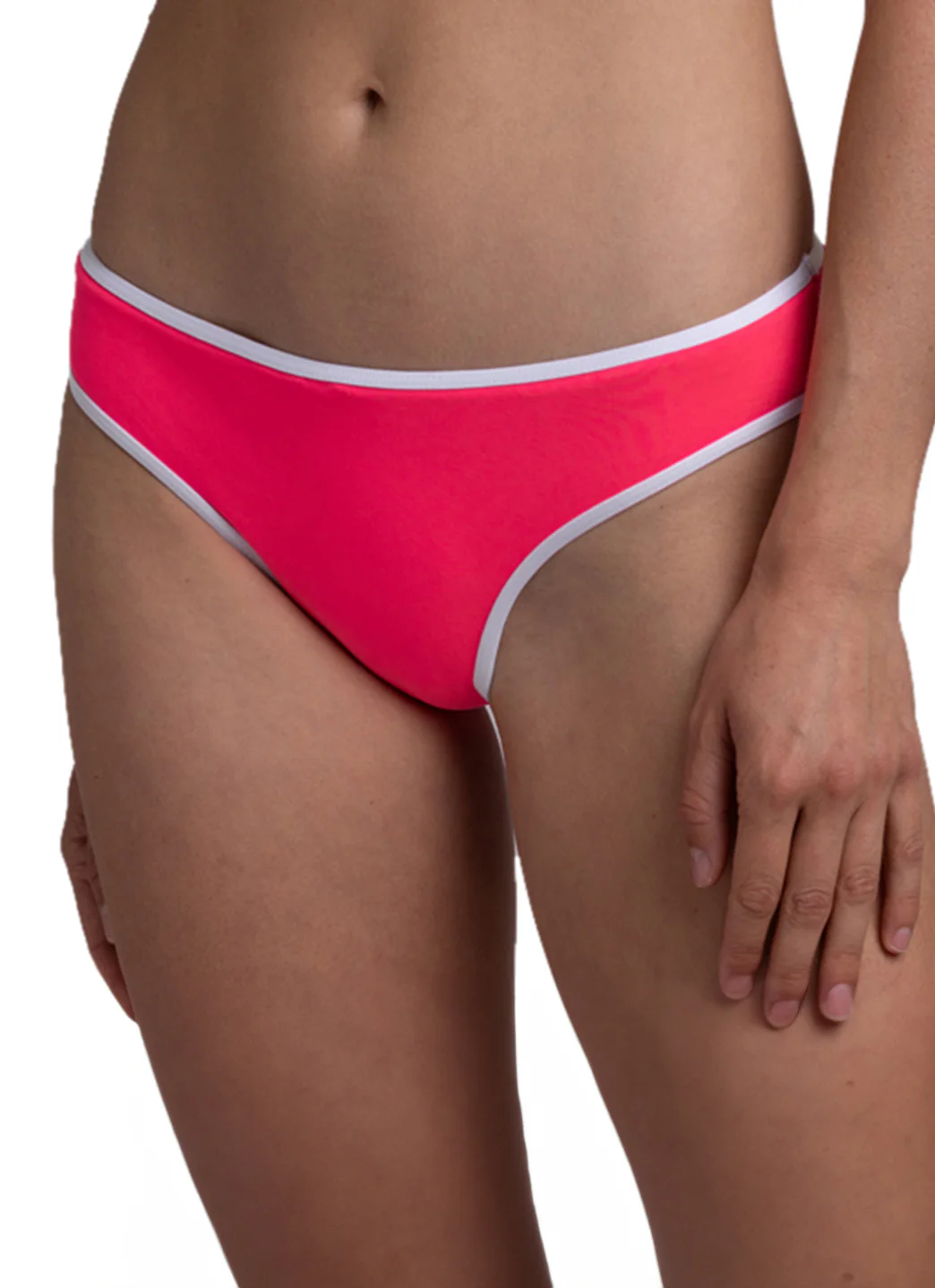 JOLYN Women's Whitney Contrast Bikini Bottom - Image 52