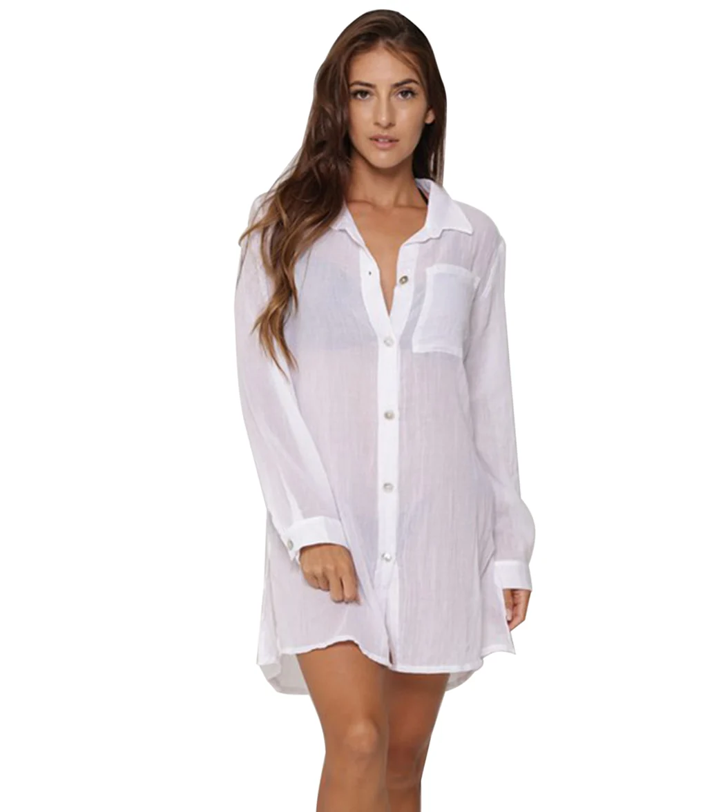 J.Valdi Women's Breeze Big Cover Up Shirt - Image 10