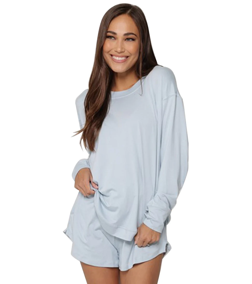 J.Valdi Women's Lounge Pull Over Top - Image 4