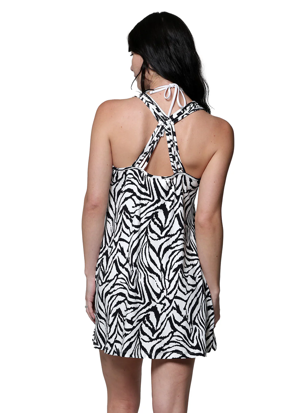 J.Valdi Women's Mauritius Macrame Back Cover Up Dress - Image 5