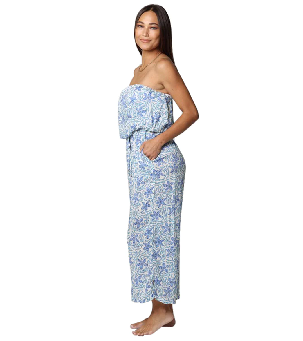 J.Valdi Women's Plumeria Bandeau Jumpsuit - Image 2