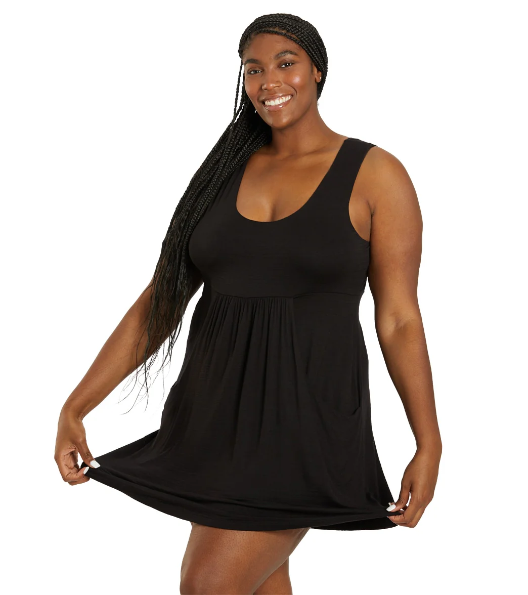 J.Valdi Women's Plus Size Kira Deep Pocket Cover Up Dress - Image 10