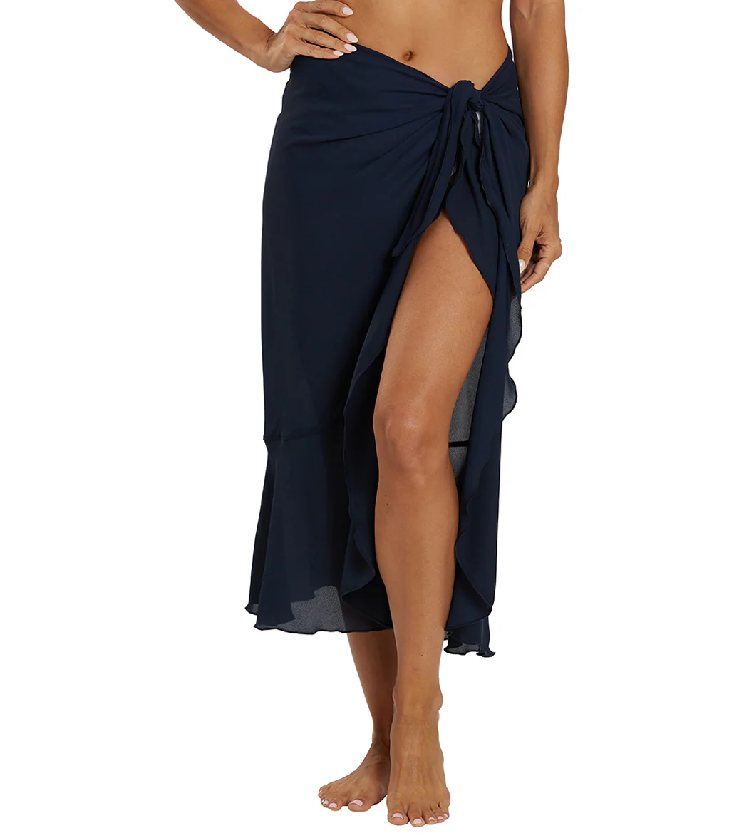 J.Valdi Women's Ruffle Long Sarong - Image 14
