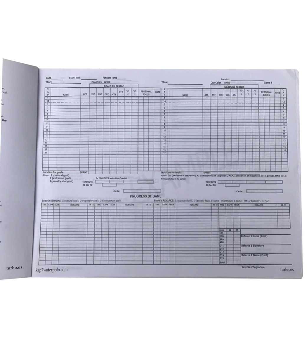 KAP7 Large Scorebook - Image 2