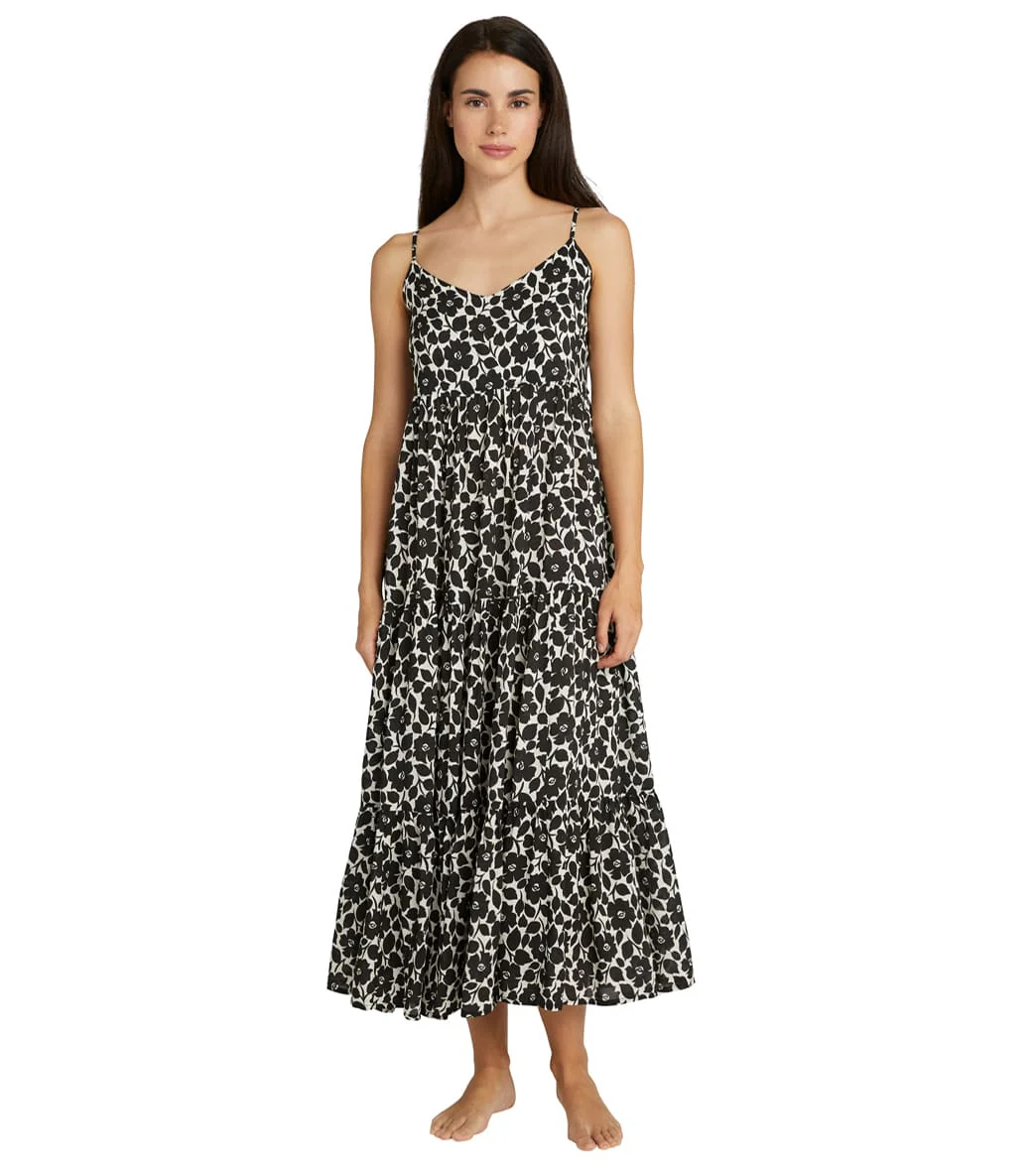 Kate Spade New York Women's Rosy Garden Tiered Midi Cover Up Dress - Image 8