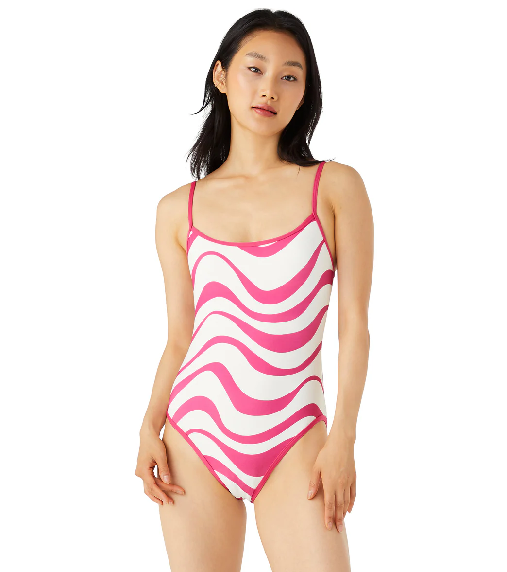 Kate Spade New York Women's Wave One Piece Swimsuit - Image 4