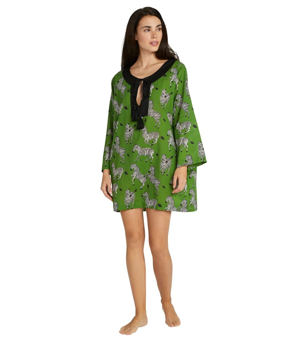 Kate Spade New York Women's Zebra Tunic Cover Up - Image 5