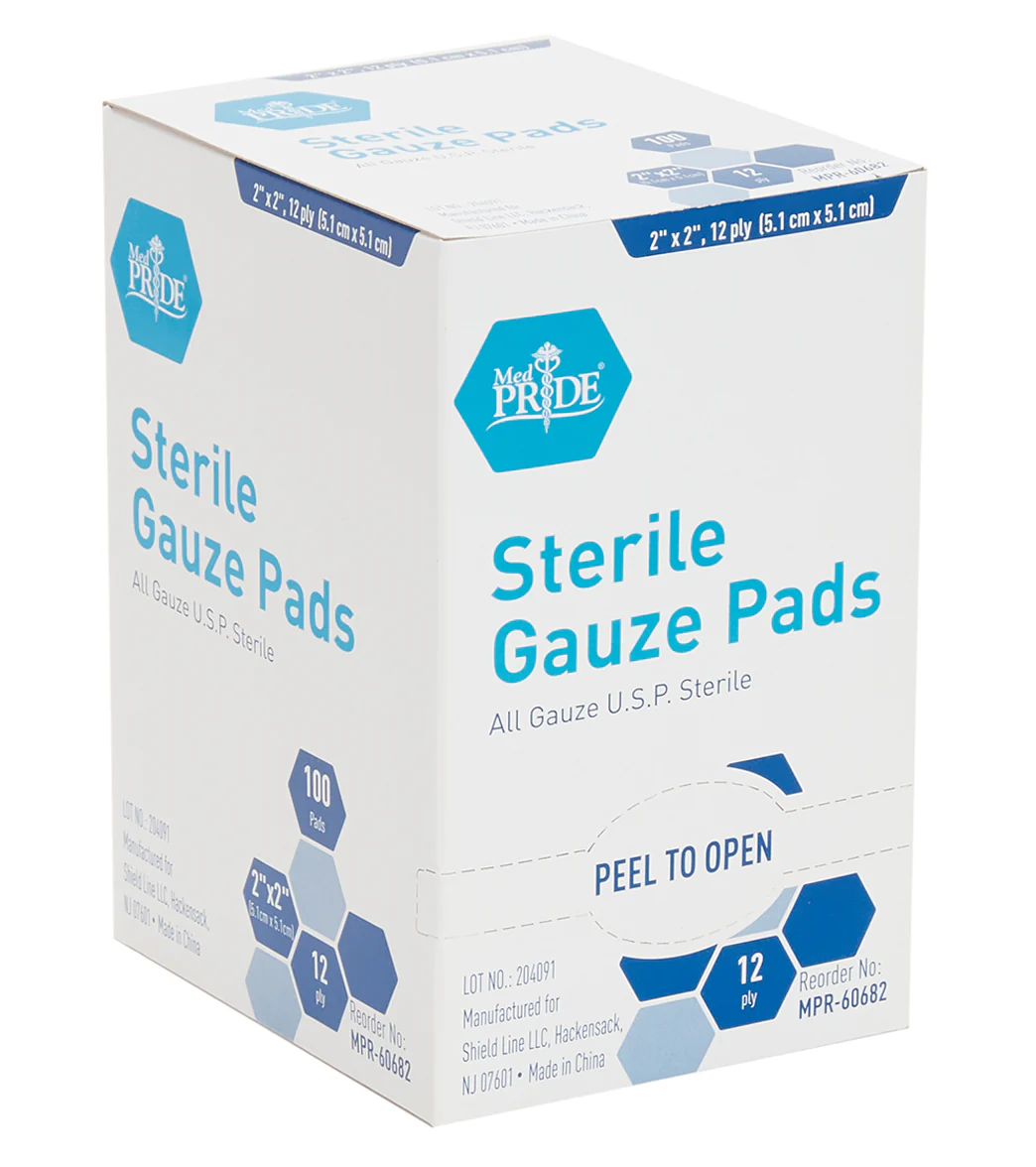 KEMP USA 2 x 2 Guaze Pads