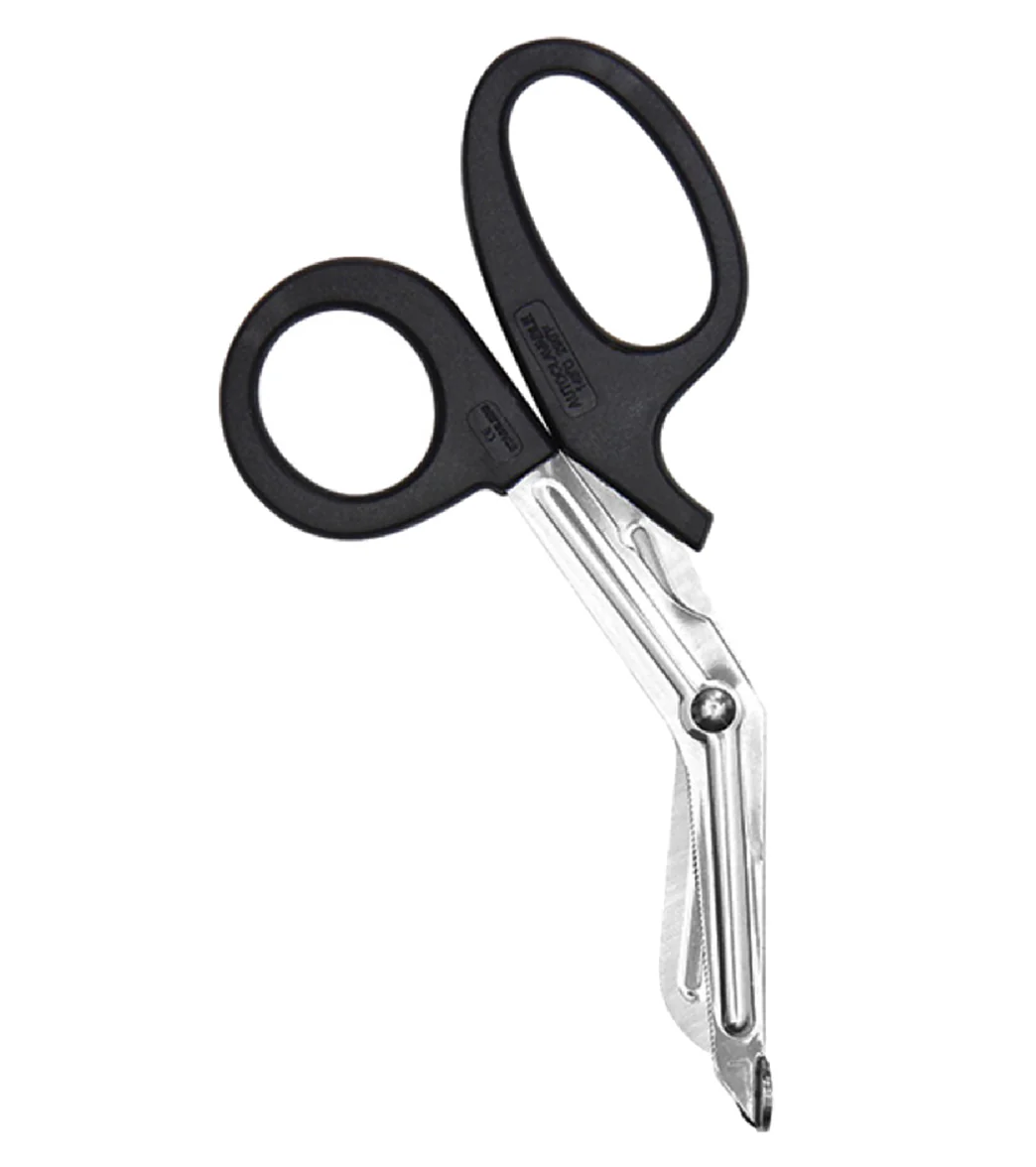 KEMP USA Bandage Shears, 7.5", Black Handle