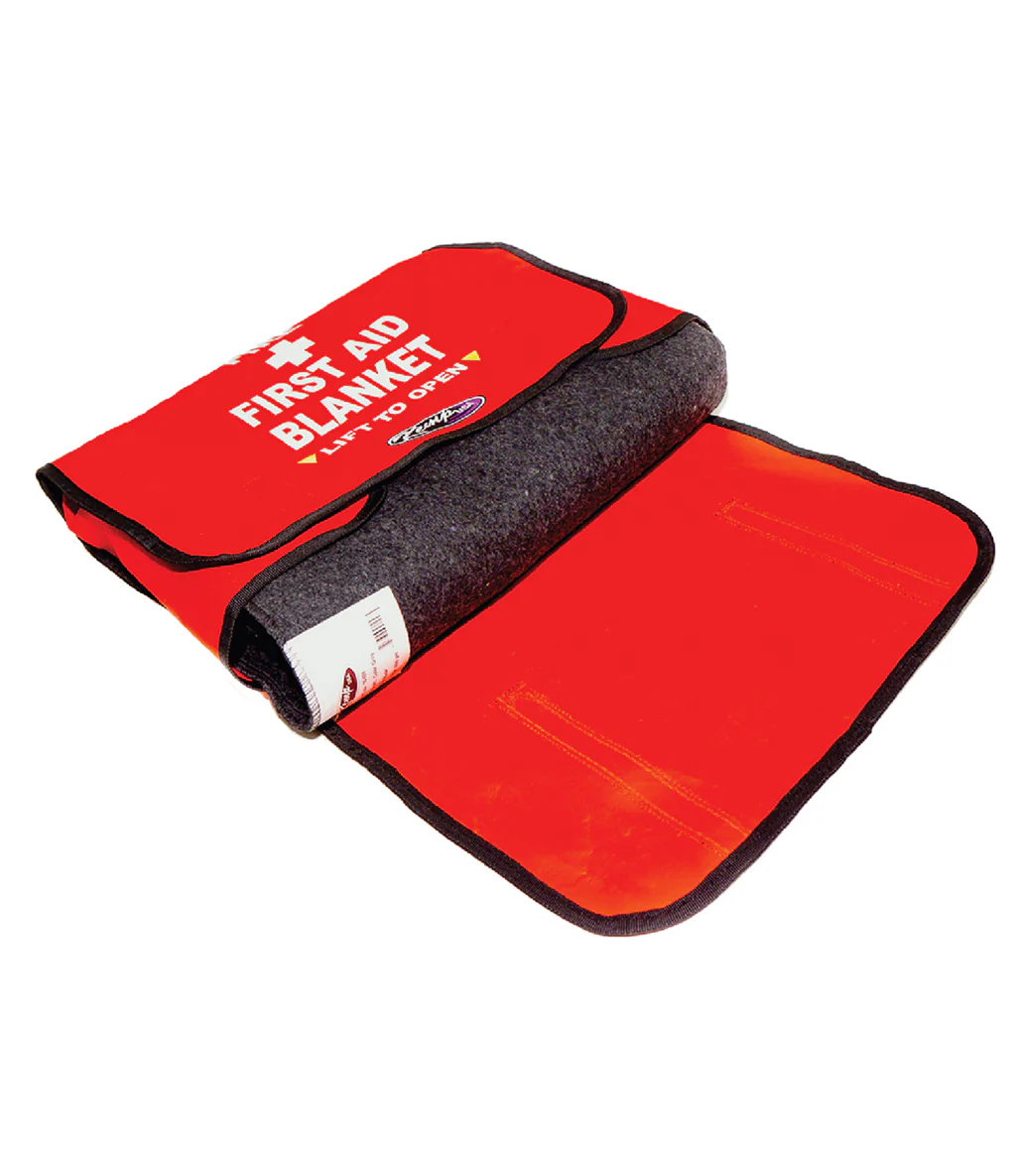 KEMP USA First Aid Blanket Bag with 80% Wool Blanket - Image 3