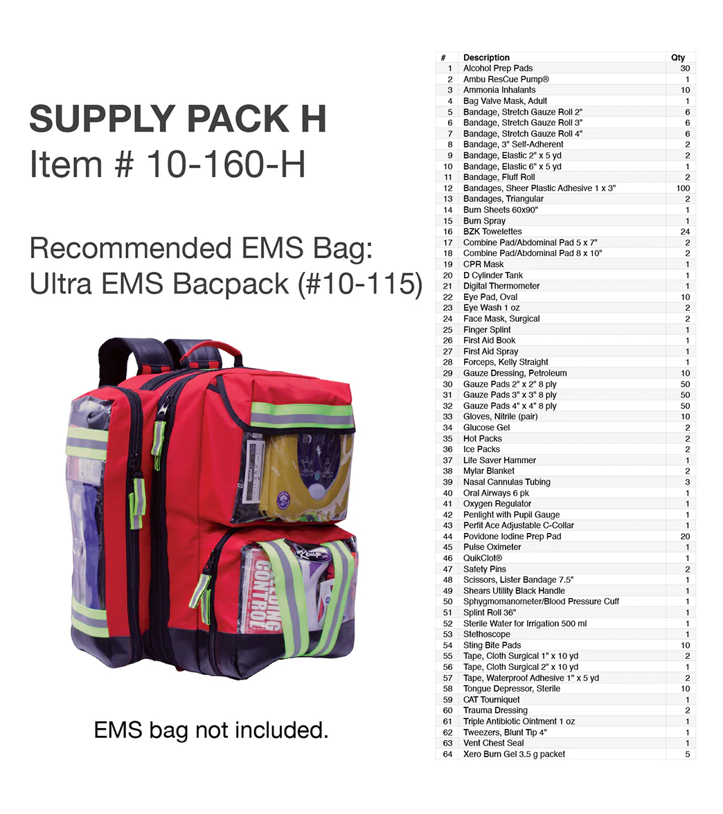 KEMP USA Medical Supply Pack H - Image 3