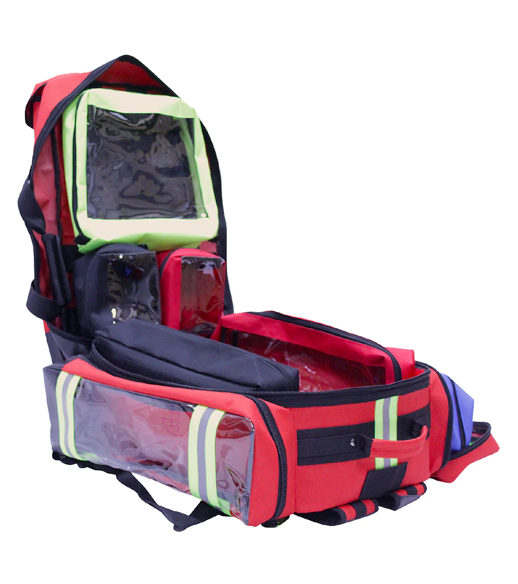 KEMP USA Ultimate EMS Backpack with Clear Pockets - Image 5