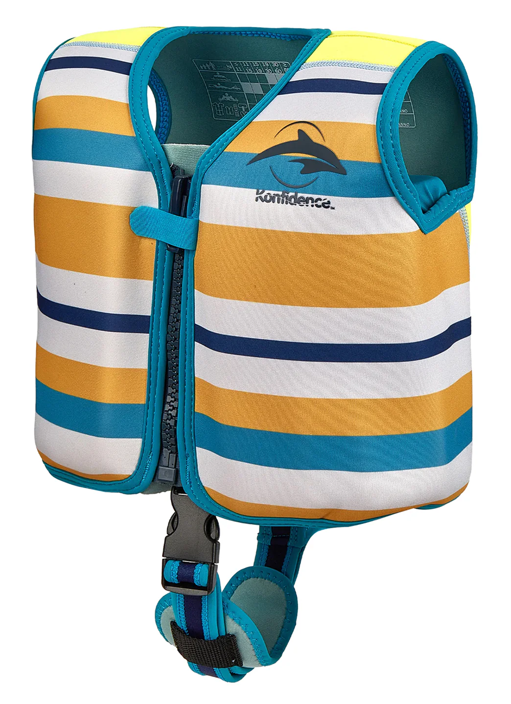 Konfidence Adjustable Buoyancy Swim Vest (Toddler, Little Kids, Big Kids) - Image 26