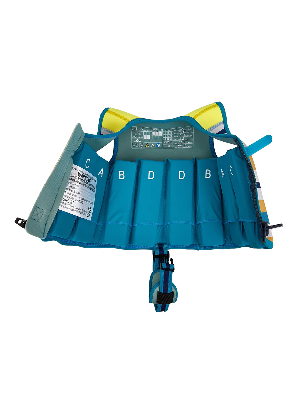 Konfidence Adjustable Buoyancy Swim Vest (Toddler, Little Kids, Big Kids) - Image 29