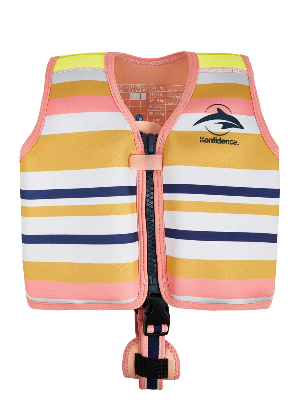 Konfidence Adjustable Buoyancy Swim Vest (Toddler, Little Kids, Big Kids) - Image 6