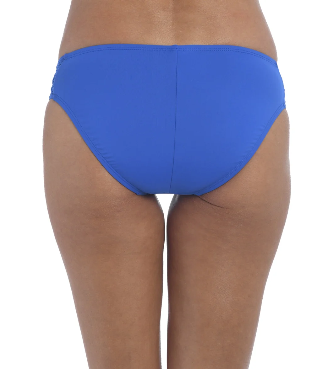 La Blanca Island Goddess Side Shirred Bikini Bottom - Image 7