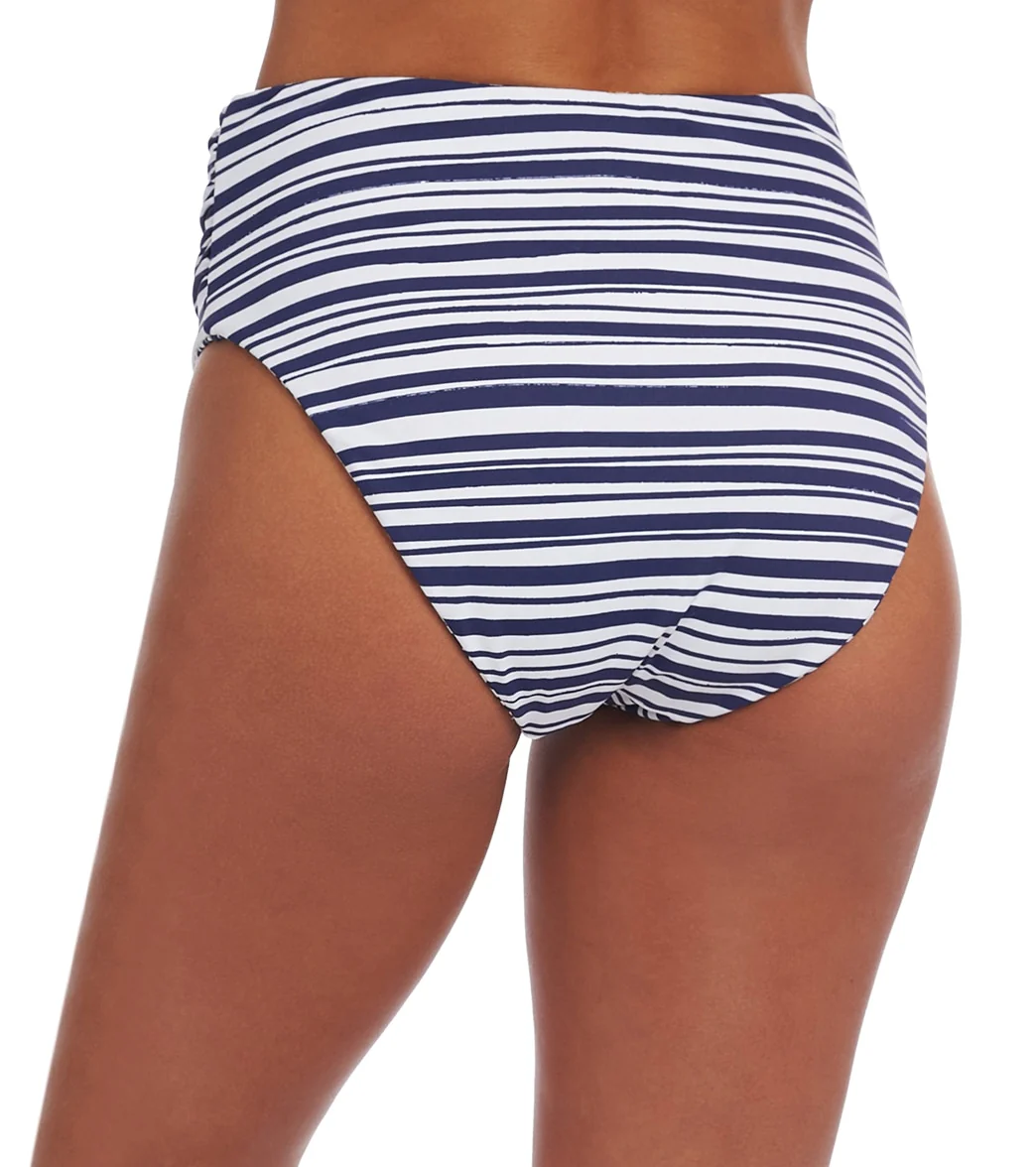La Blanca Women's Apulia Mix Reversible High Waist Bikini Bottom - Image 4