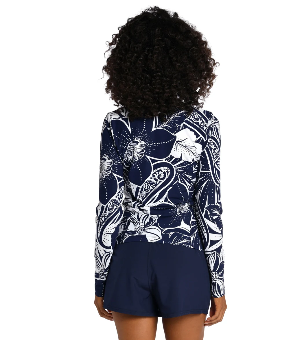 La Blanca Women's At The Playa Rash Guard - Image 3