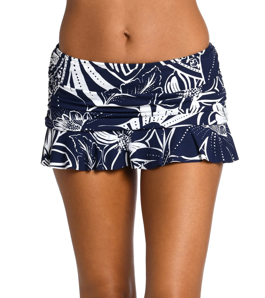 La Blanca Women's At The Playa Ruffle Swim Skirt - Image 5