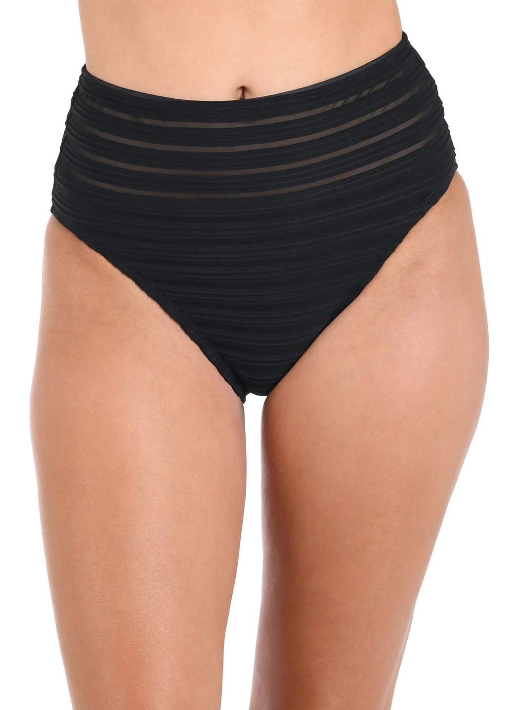 La Blanca Women's Fluid Lines High Waist Bikini Bottom - Image 2