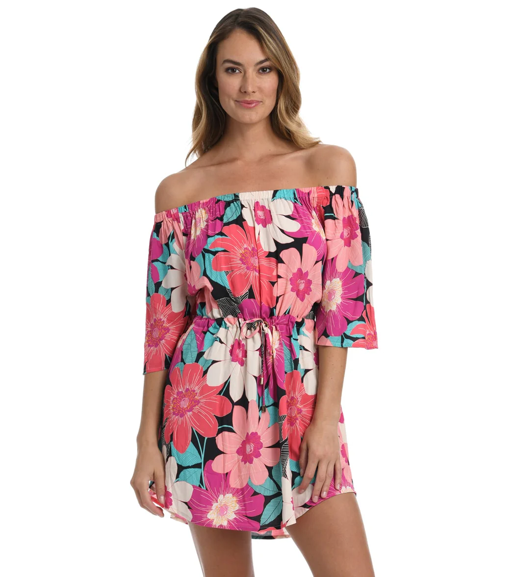 La Blanca Women's In Full Bloom Off The Shoulder Dress - Image 5
