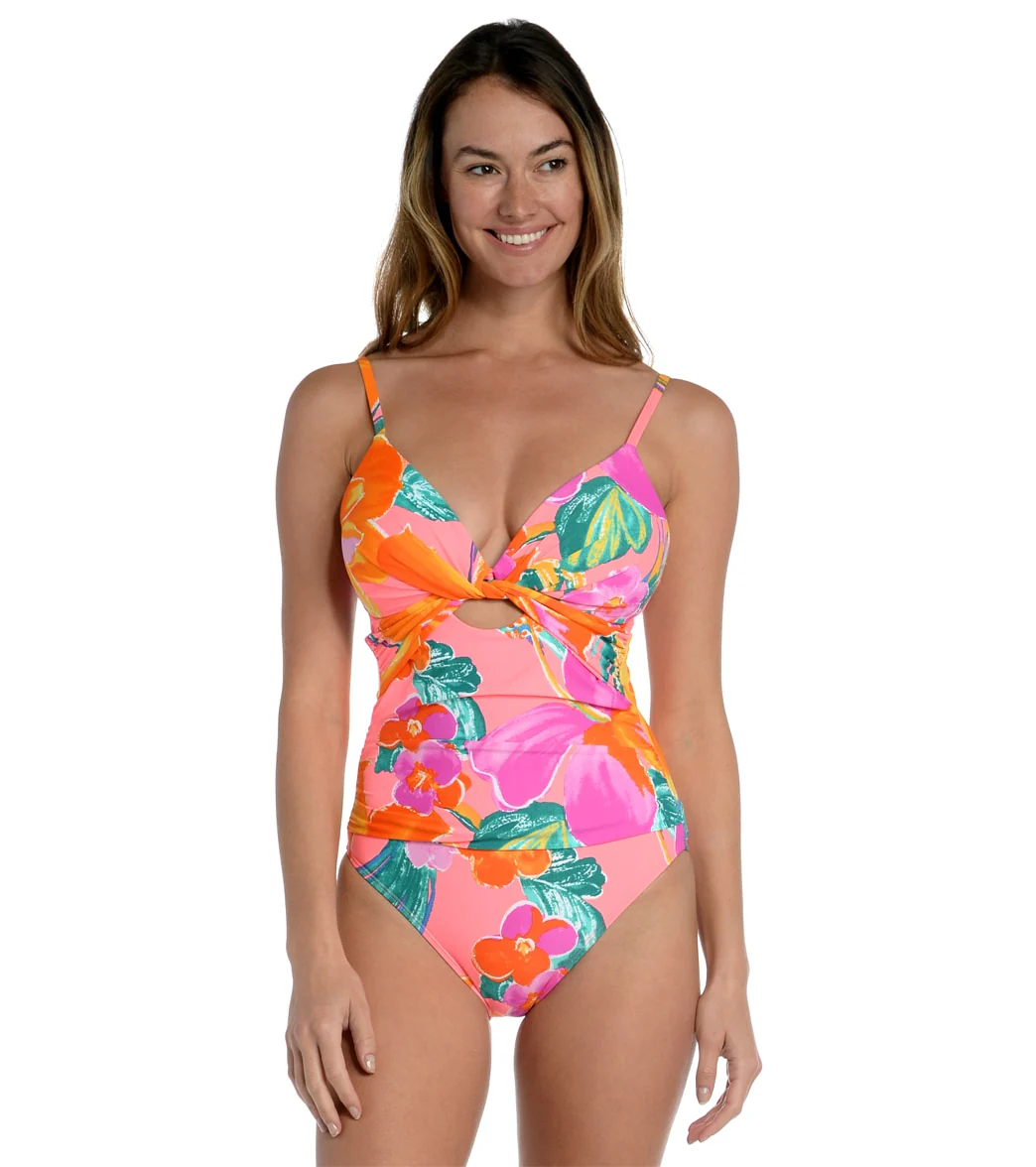 La Blanca Women's Isla Del Sol Twist Keyhole One Piece Swimsuit - Image 7