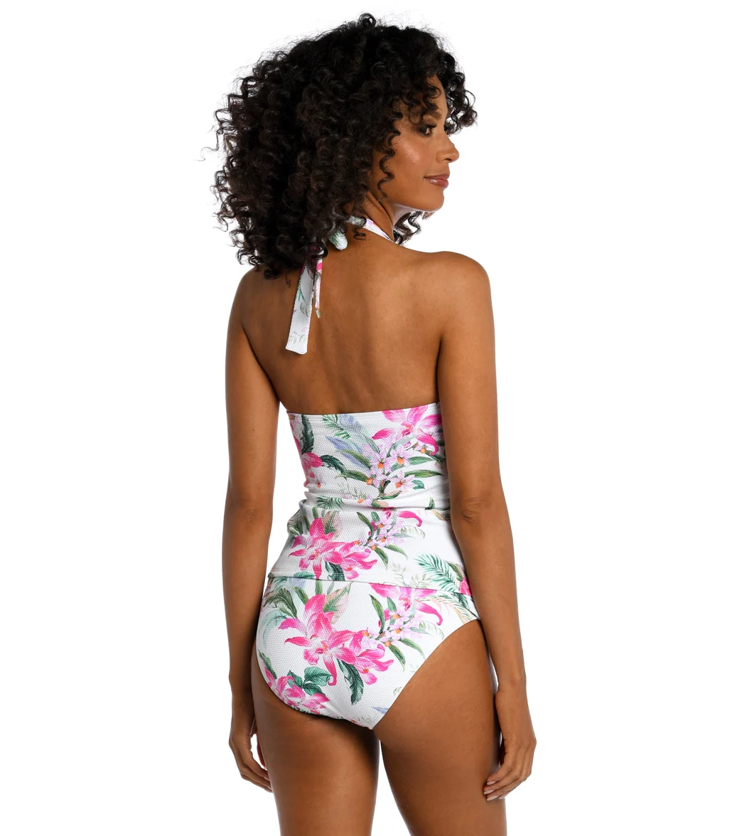 La Blanca Women's Mystic Palms Halter Tankini Top - Image 4