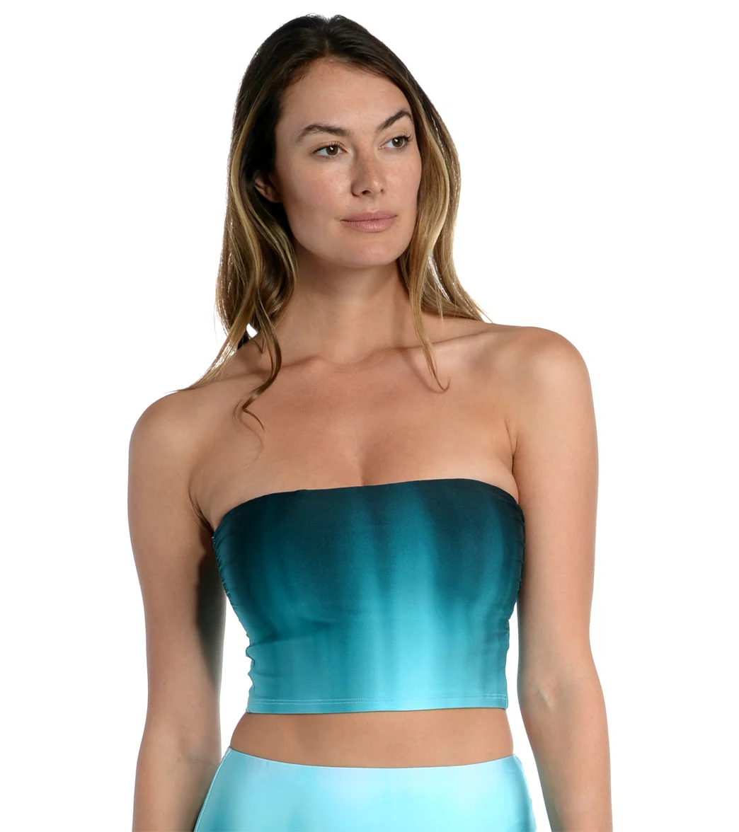 La Blanca Women's Ocean Oasis Bandeau Midkini Bikini Top - Image 2