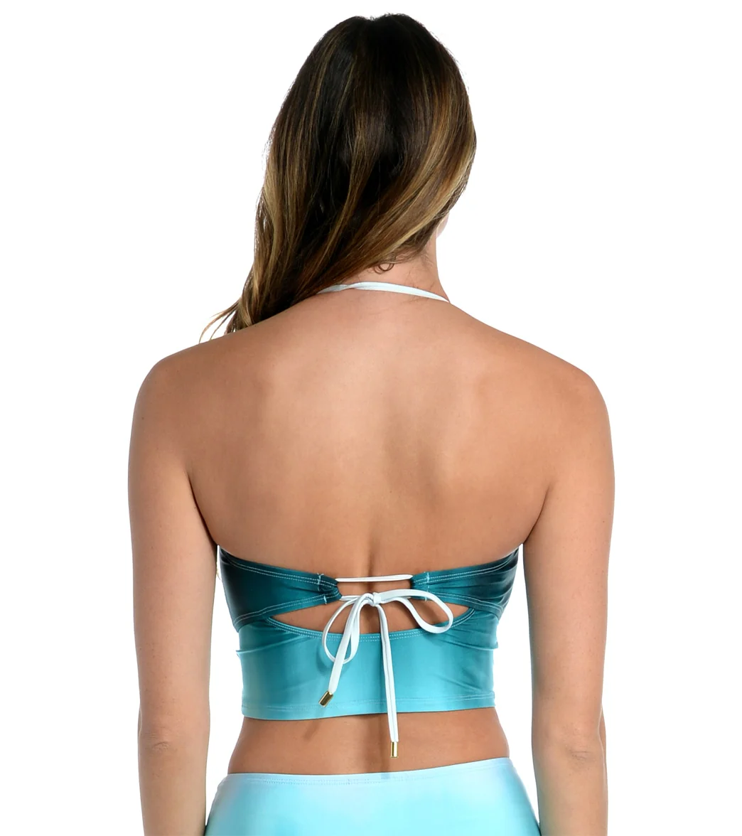 La Blanca Women's Ocean Oasis Bandeau Midkini Bikini Top - Image 3