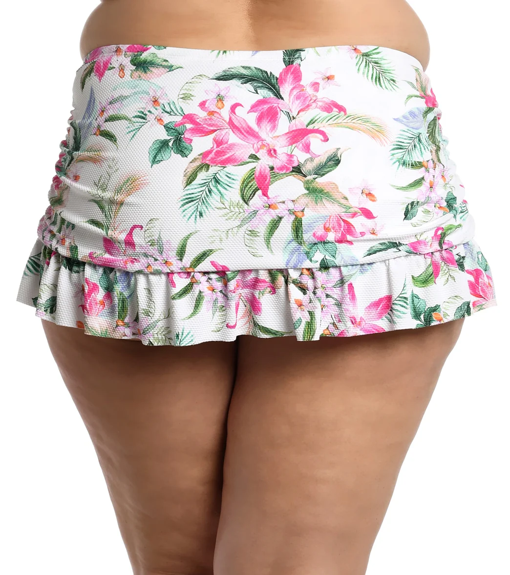 La Blanca Women's Plus Mystic Palms Swim Skirt - Image 3