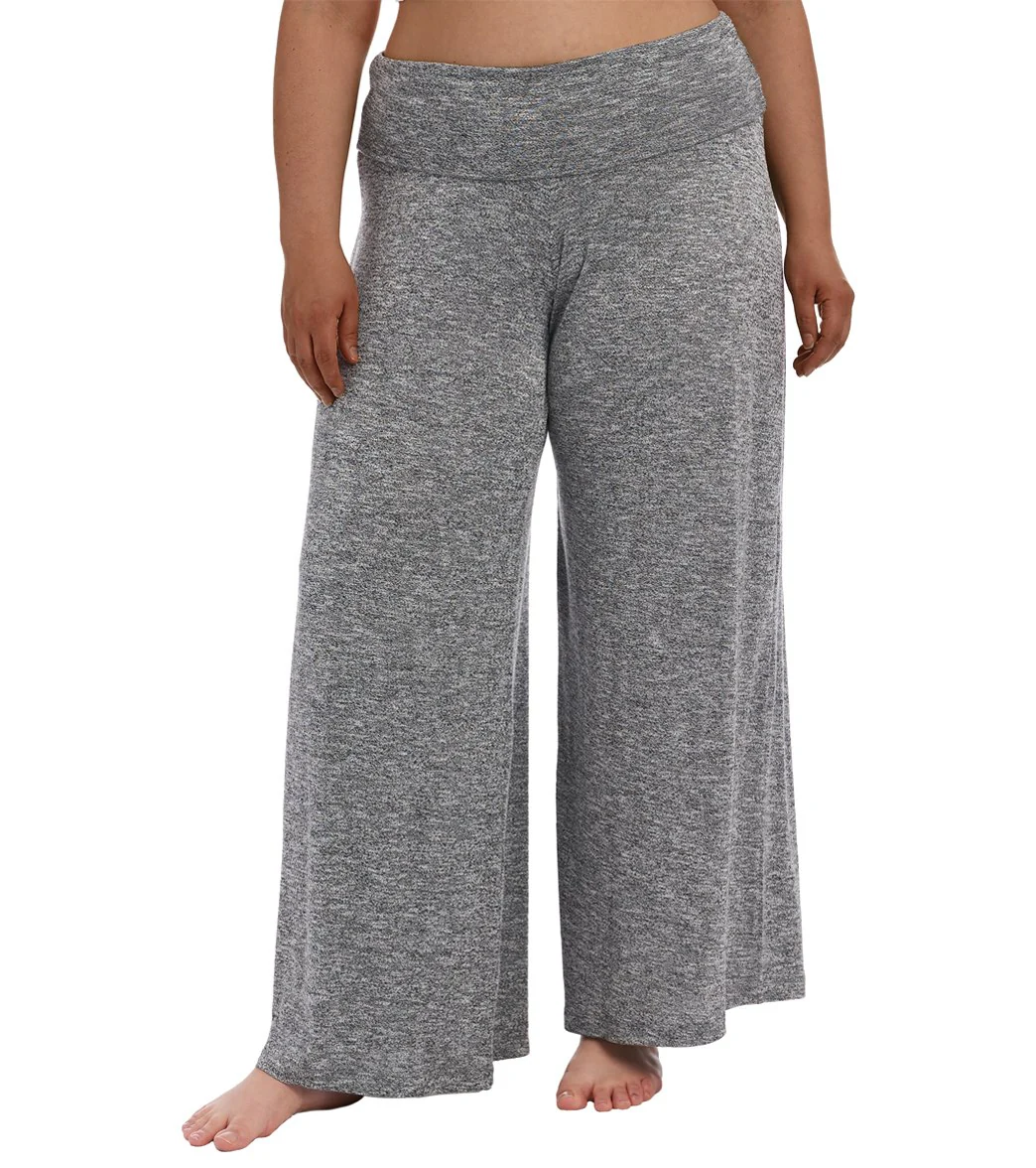 La Blanca Women's Plus Size Beach Cozy Pallazo Pant - Image 11