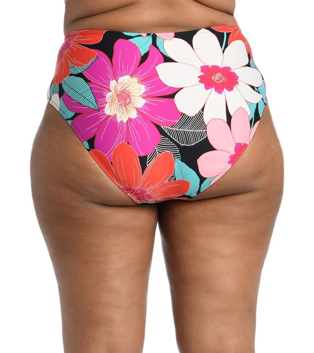 La Blanca Women's Plus Size In Full Bloom Bikini Bottom - Image 2
