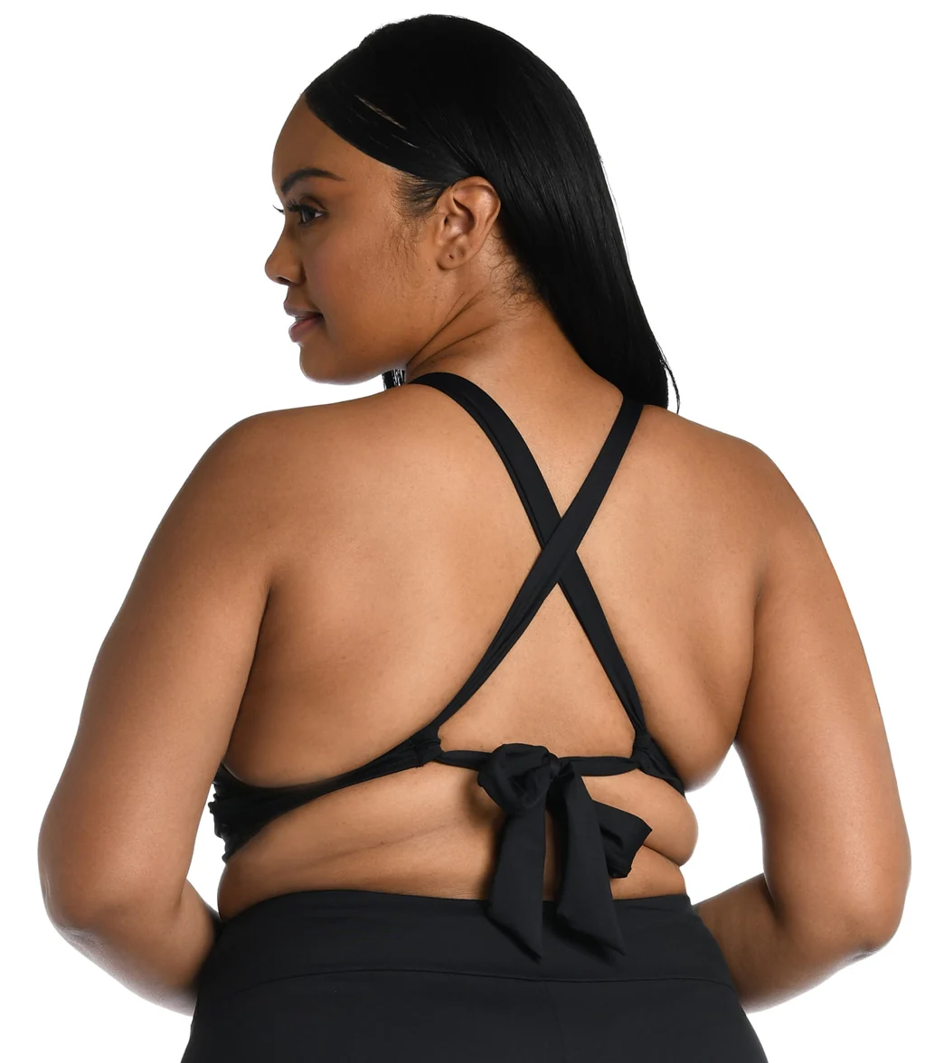 La Blanca Women's Plus Size Island Goddess High Neck Bikini Top - Image 7