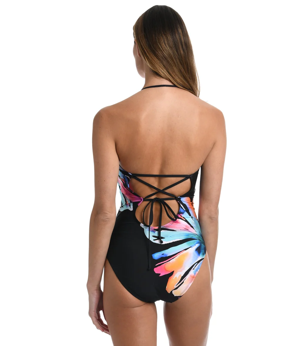 La Blanca Women's Prism Bandeau Mio One Piece Swimsuit - Image 2