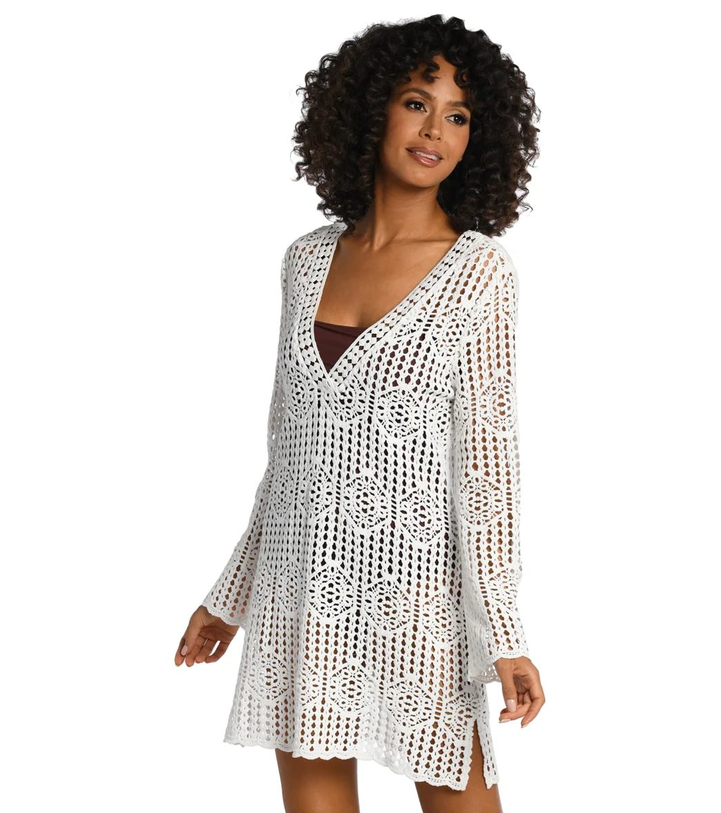 La Blanca Women's Waverly Covers V Neck Tunic - Image 2