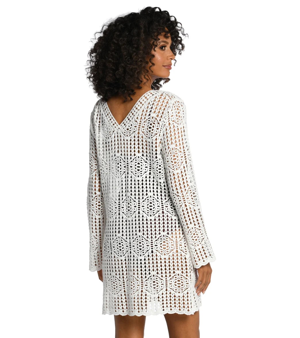 La Blanca Women's Waverly Covers V Neck Tunic - Image 3