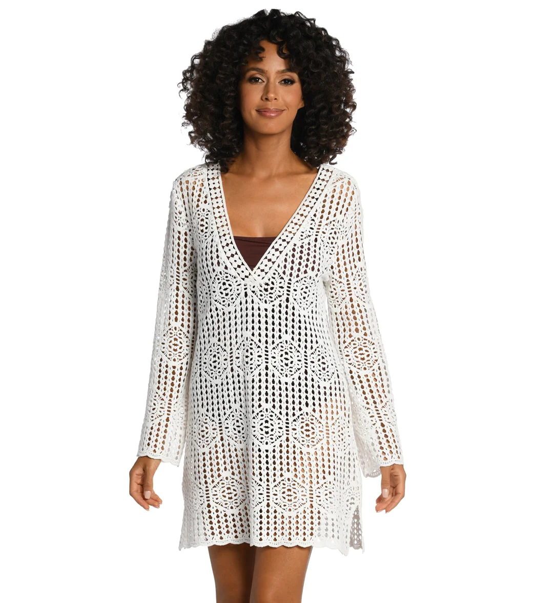 La Blanca Women's Waverly Covers V Neck Tunic - Image 9