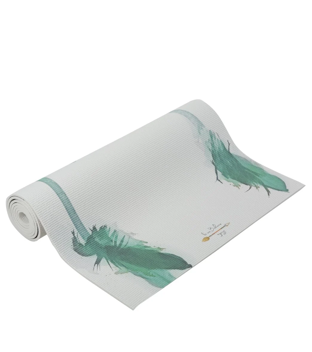 La Vie Boheme Lavender Warrior Yoga Mat - Image 2